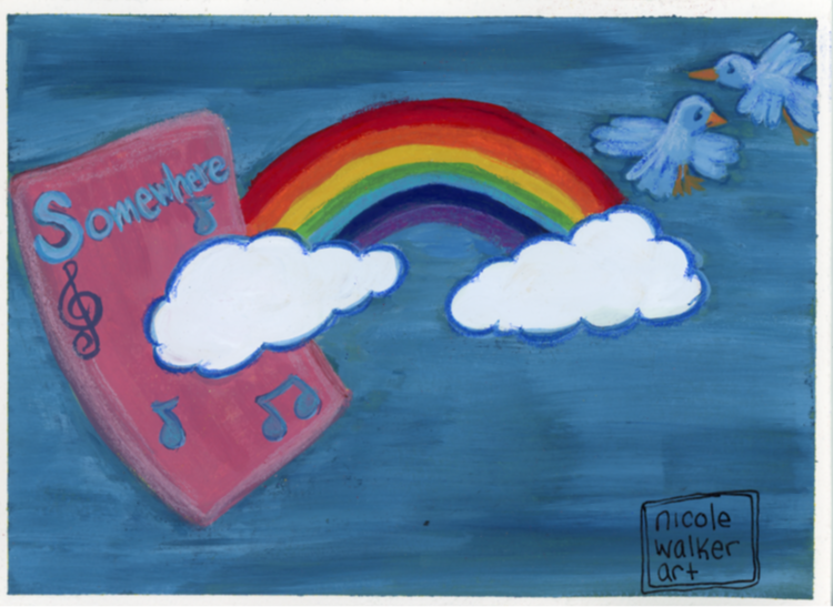 Blue Birds Over The Rainbow