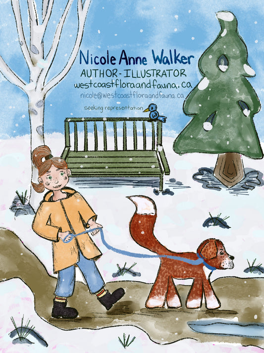 KidLitArt PostCard Illustration Print