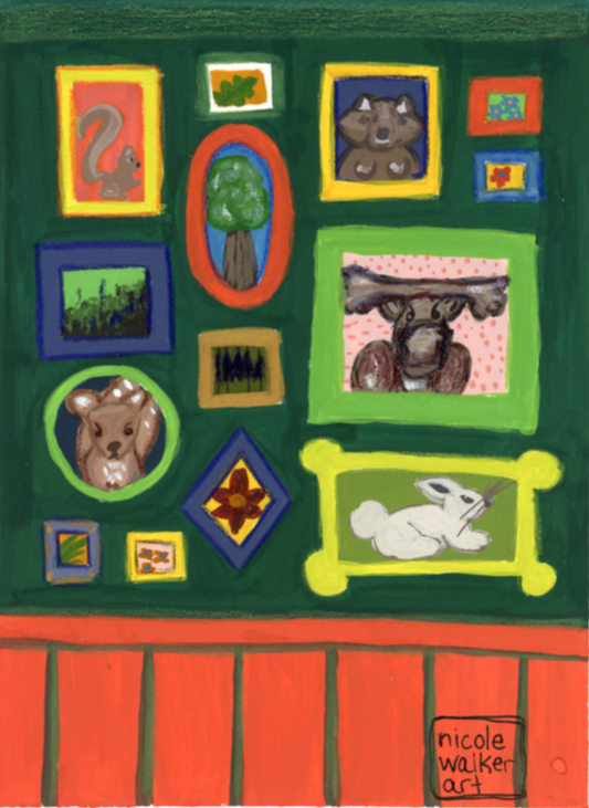 Bruce The Moose Gallery Wall