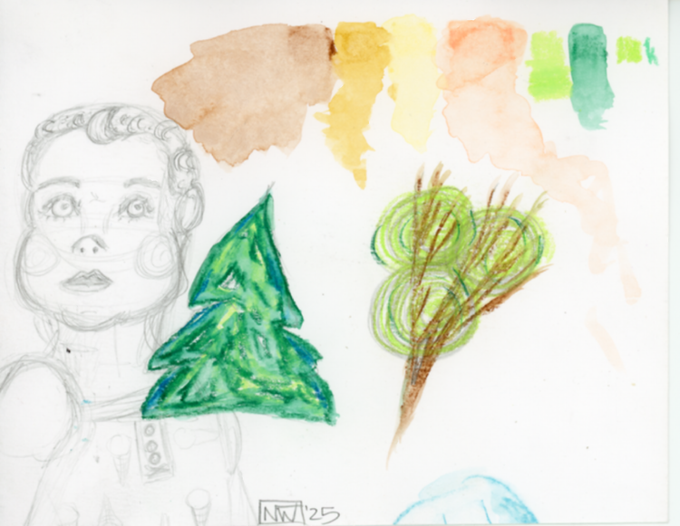 Sketchbook Colour Studies